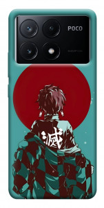 Чохол Demon slayer tanjiro для Xiaomi Poco X6 Pro