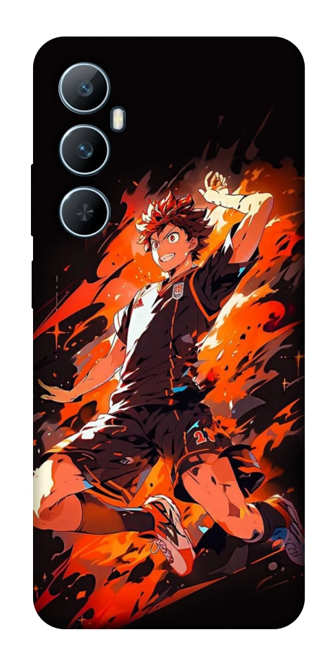 Чехол Haikyuu hinata для Realme C65 4G