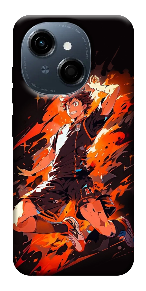 Чохол Haikyuu hinata для TECNO Spark Go 1 (KL4)