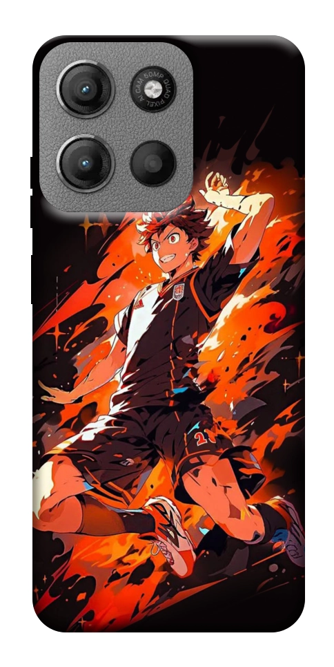 Чехол Haikyuu hinata для Motorola Moto G15 4G