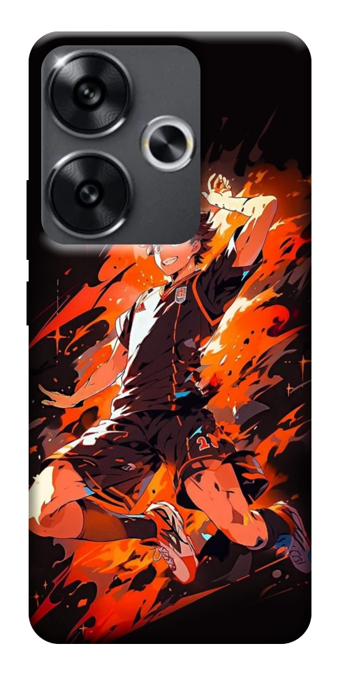 Чехол Haikyuu hinata для Xiaomi Poco F6