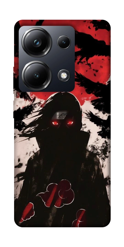 Чехол Itachi black ravens для Xiaomi Poco M6 Pro 4G