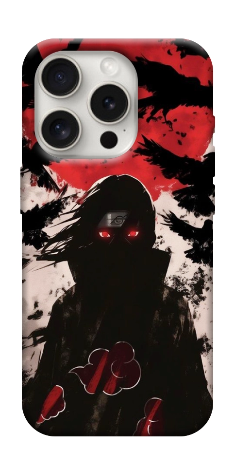 Чехол Itachi black ravens для iPhone 16 Pro Max