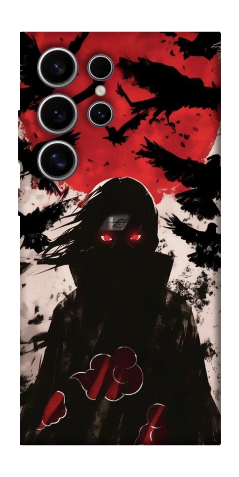 Чохол Itachi black ravens для Galaxy S25 Ultra