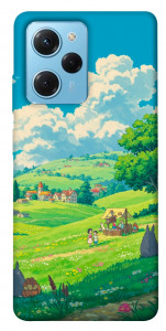 Чохол Miyazaki landscape для Xiaomi Poco X5 Pro 5G