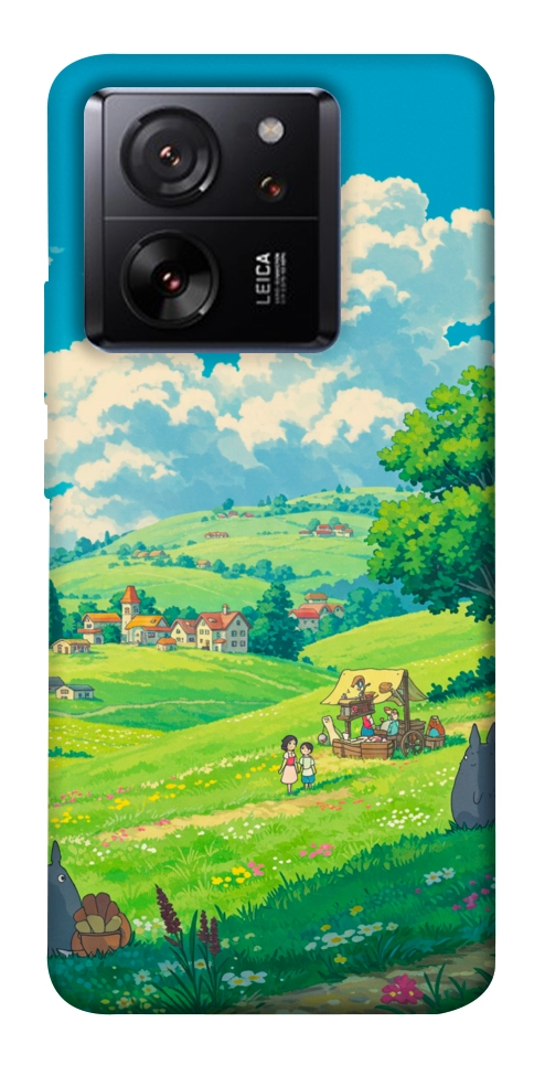 Чохол Miyazaki landscape для Xiaomi 13T