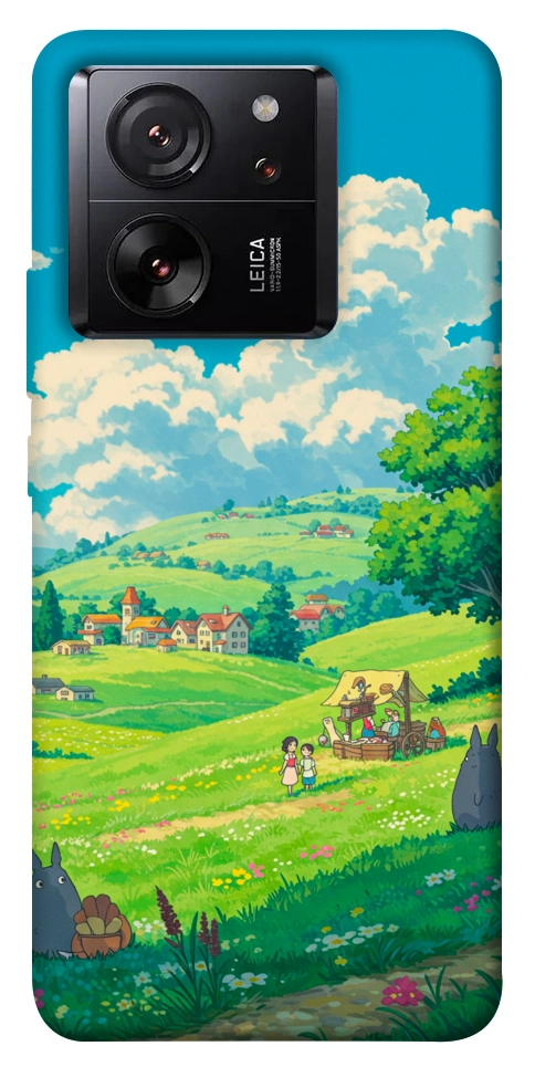 Чохол Miyazaki landscape для Xiaomi 13T Pro