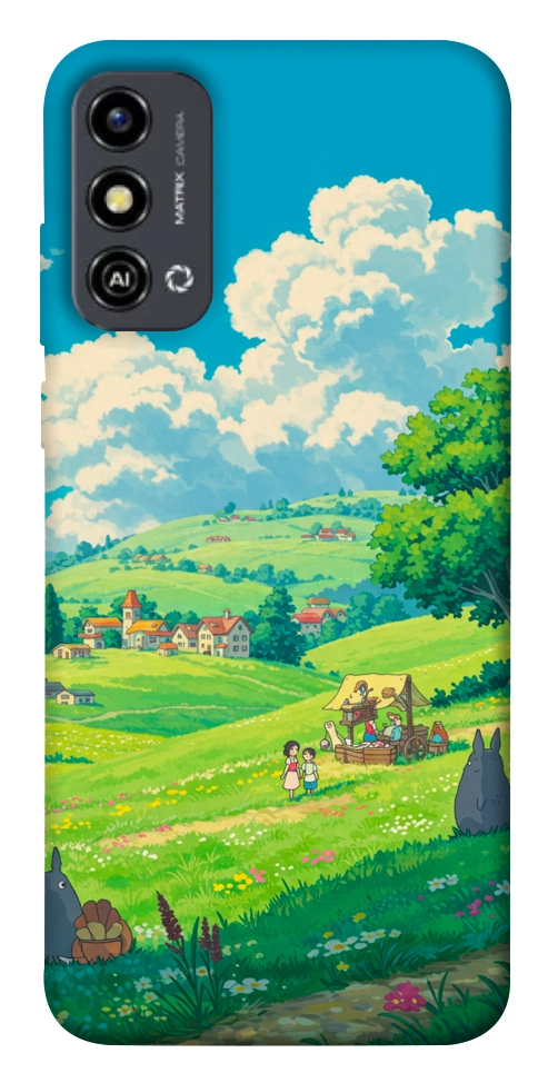 Чохол Miyazaki landscape для ZTE Blade A53