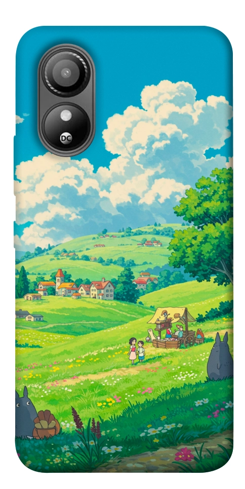 Чохол Miyazaki landscape для ZTE Blade L220