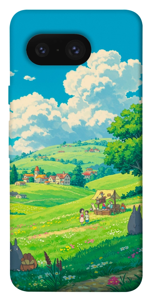 Чохол Miyazaki landscape для Google Pixel 8