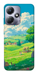 Чохол Miyazaki landscape для Infinix Hot 30i