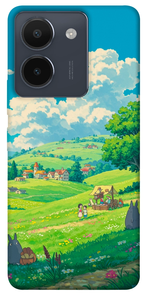 Чохол Miyazaki landscape для Vivo Y36