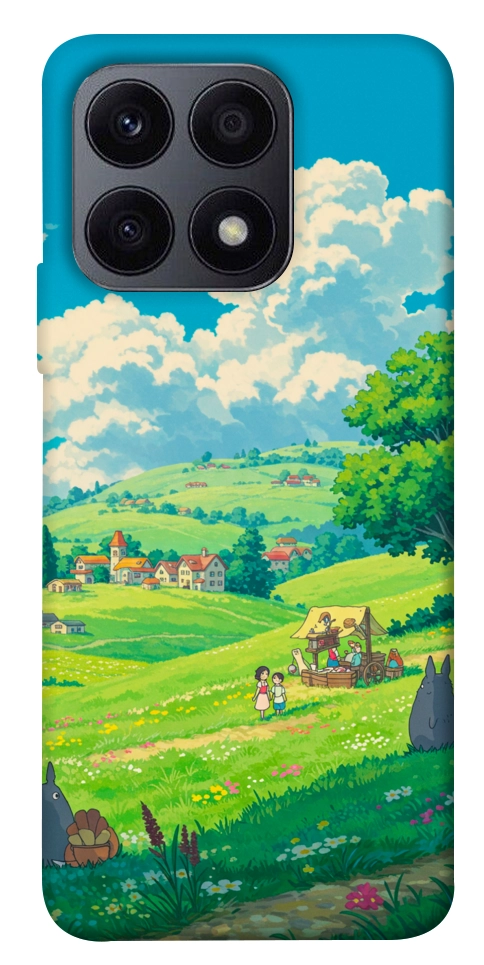 Чохол Miyazaki landscape для Huawei Honor X8a
