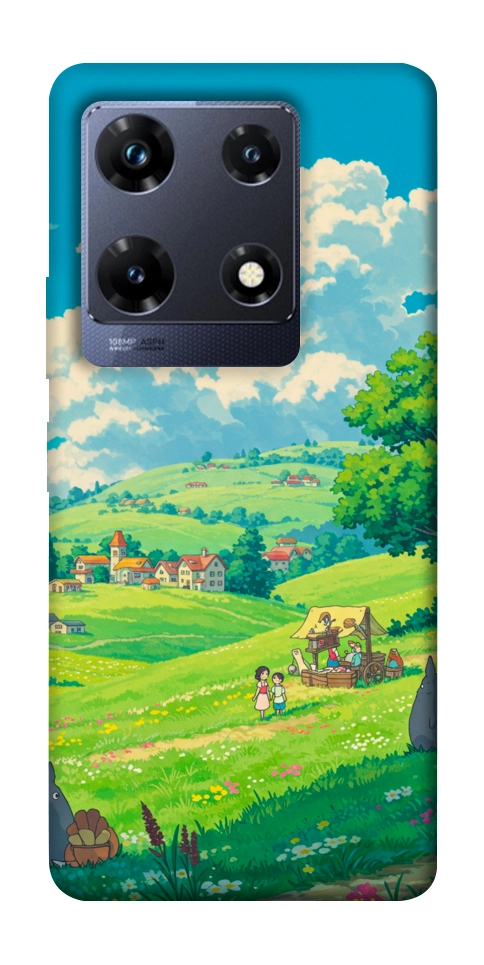 Чохол Miyazaki landscape для Infinix Note 30 Pro NFC