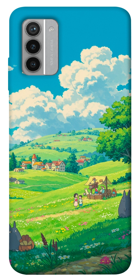 Чохол Miyazaki landscape для Nokia G42
