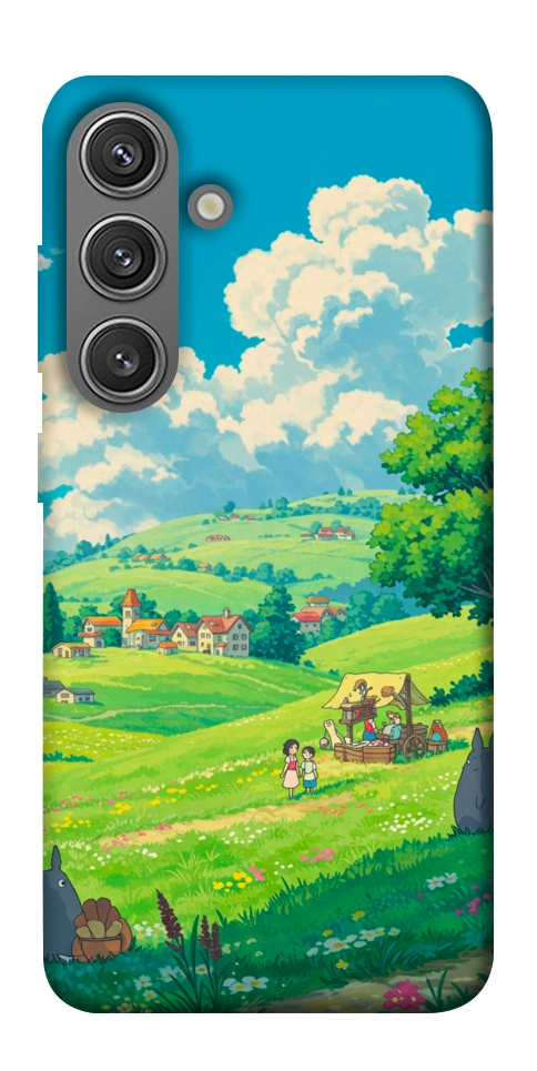 Чохол Miyazaki landscape для Galaxy S24+