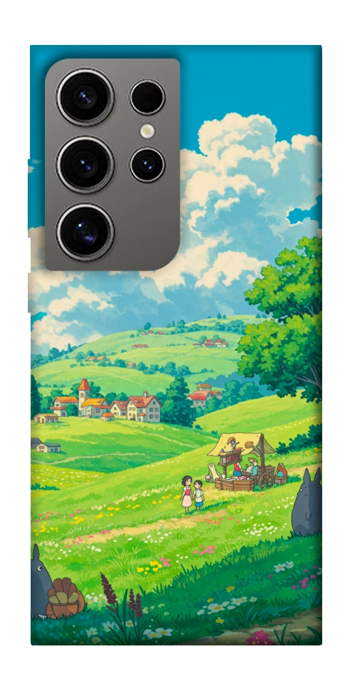 Чохол Miyazaki landscape для Galaxy S24 Ultra
