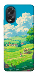 Чохол Miyazaki landscape для Oppo A18