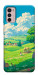 Чохол Miyazaki landscape для Motorola Moto G42