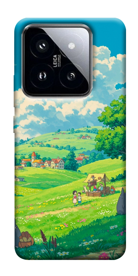 Чохол Miyazaki landscape для Xiaomi 14 Pro