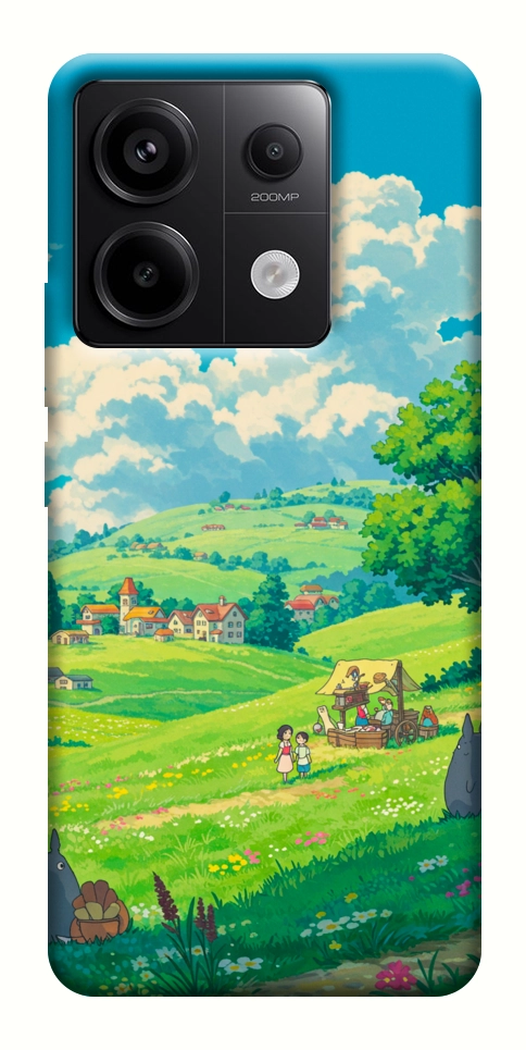 Чохол Miyazaki landscape для Xiaomi Redmi Note 13 Pro 4G