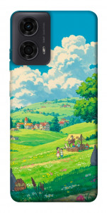 Чохол Miyazaki landscape для Motorola Moto G24