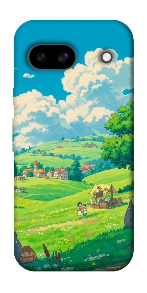 Чохол Miyazaki landscape для Google Pixel 8a