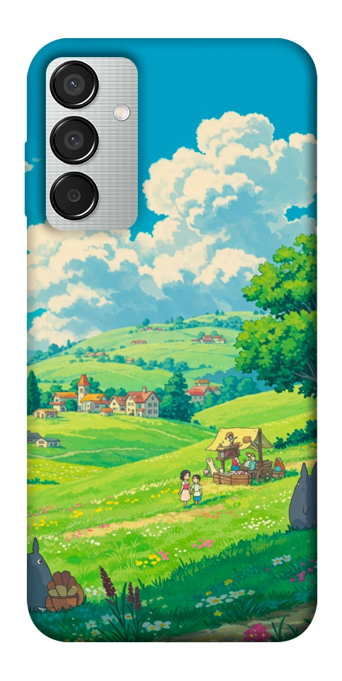 Чехол Miyazaki landscape для Galaxy M15 5G