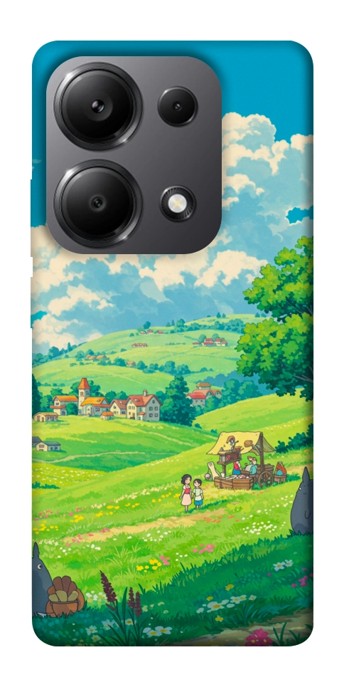 Чохол Miyazaki landscape для Xiaomi Redmi Note 13 Pro 5G