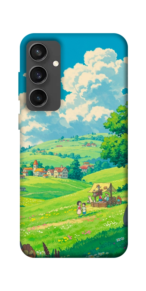 Чохол Miyazaki landscape для Galaxy S24 FE