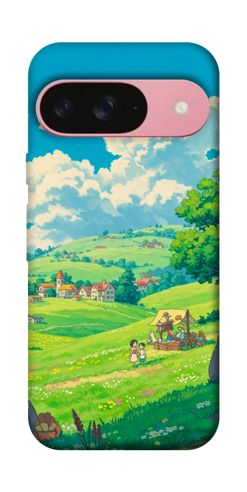 Чохол Miyazaki landscape для Google Pixel 9