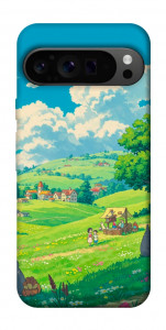 Чехол Miyazaki landscape для Google Pixel 9 Pro