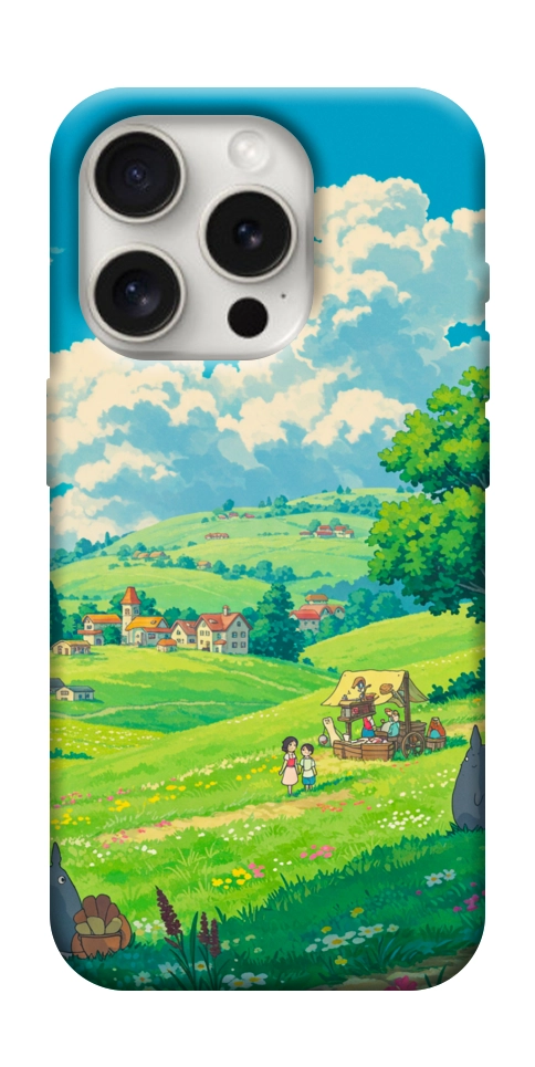 Чохол Miyazaki landscape для iPhone 16 Pro Max