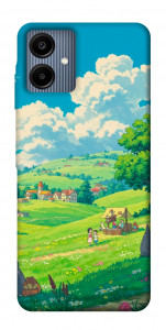 Чехол Miyazaki landscape для Galaxy A06