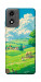 Чехол Miyazaki landscape для Motorola Moto E14