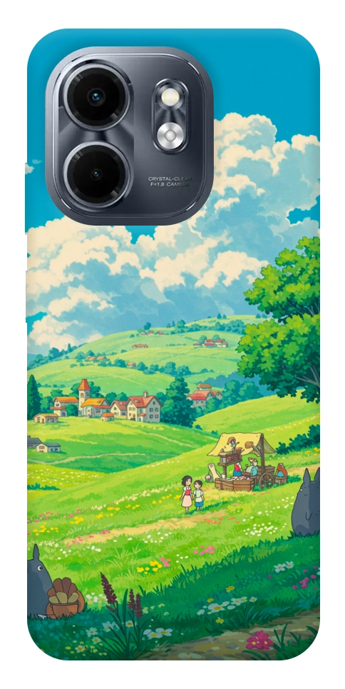 Чехол Miyazaki landscape для Infinix Smart 9 4G