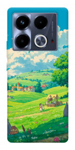 Чохол Miyazaki landscape для Infinix Note 40 4G