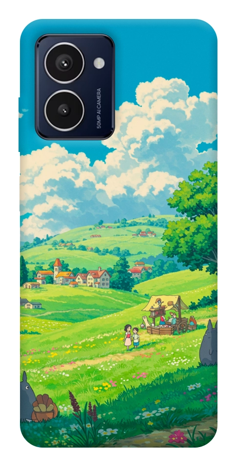Чехол Miyazaki landscape для HMD Pulse Pro