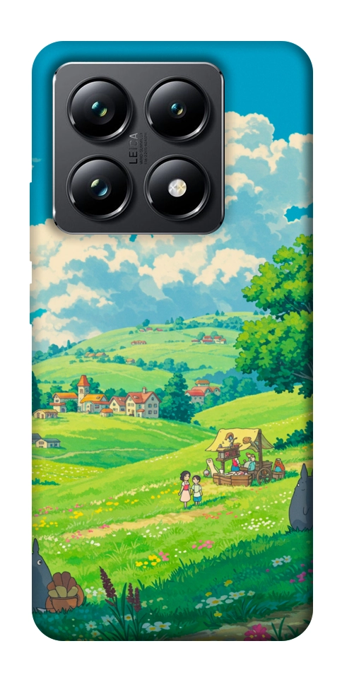 Чохол Miyazaki landscape для Xiaomi 14T Pro