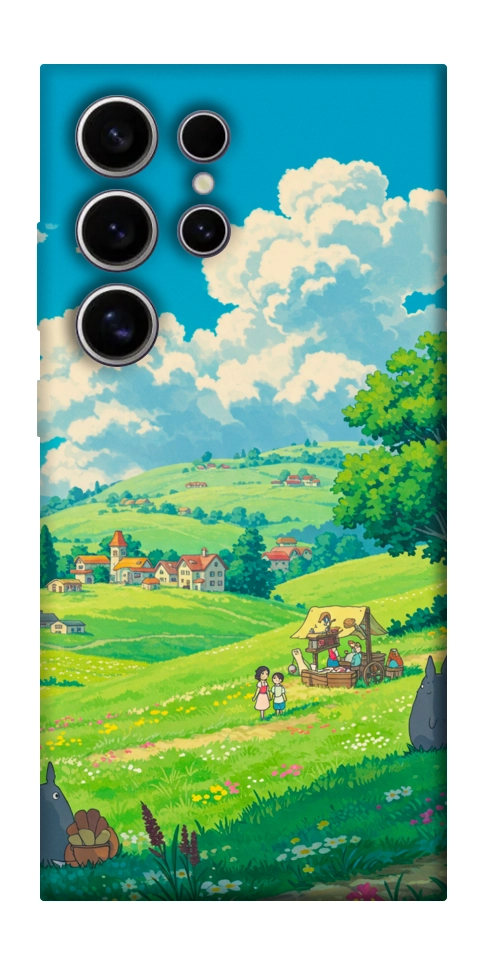 Чехол Miyazaki landscape для Galaxy S25 Ultra