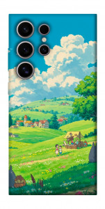 Чохол Miyazaki landscape для Galaxy S25 Ultra
