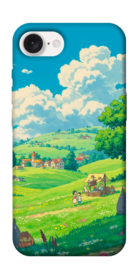 Чохол Miyazaki landscape для iPhone 16e