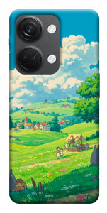 Чехол Miyazaki landscape для OnePlus Nord 3