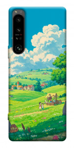 Чехол Miyazaki landscape для Sony Xperia 1 IV