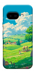 Чехол Miyazaki landscape для Google Pixel 9a