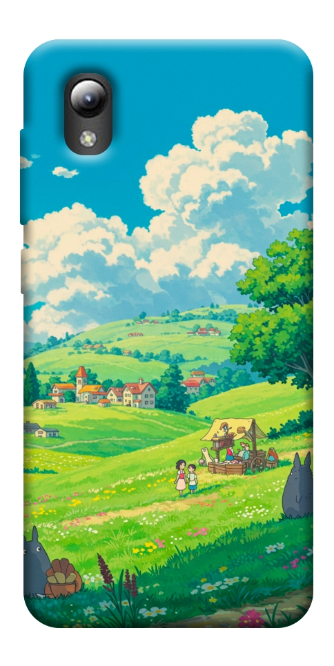 Чохол Miyazaki landscape для ZTE Blade A3 (2019)