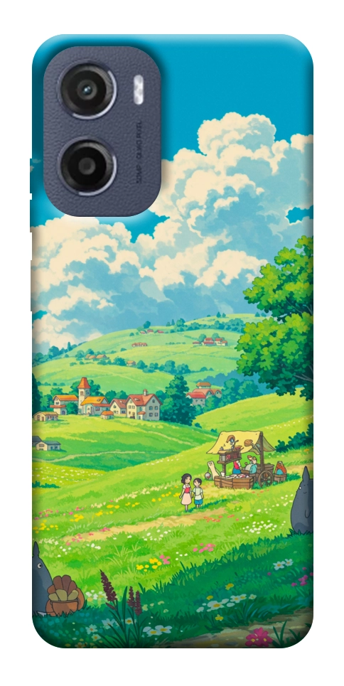 Чохол Miyazaki landscape для Motorola Moto G05
