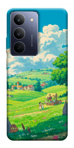 Чехол Miyazaki landscape для Realme C75x