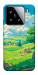Чехол Miyazaki landscape для Xiaomi 15