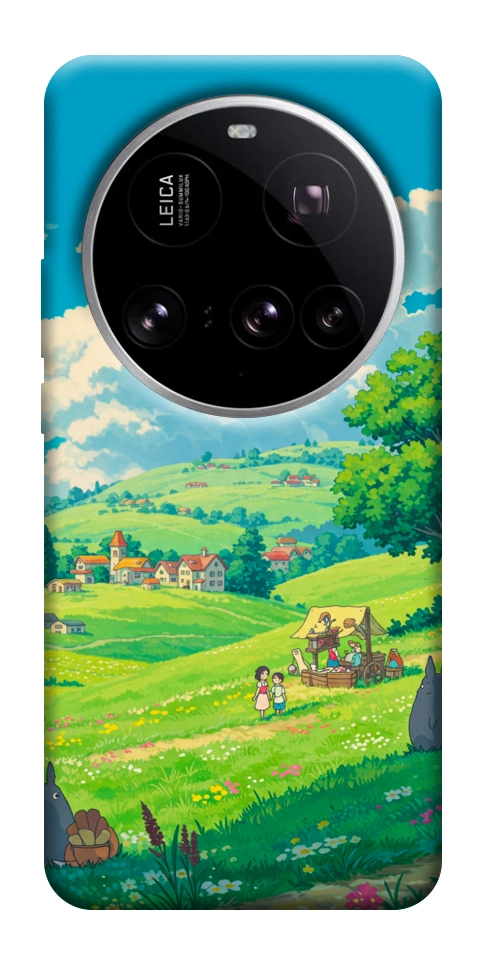 Чехол Miyazaki landscape для Xiaomi 15 Ultra